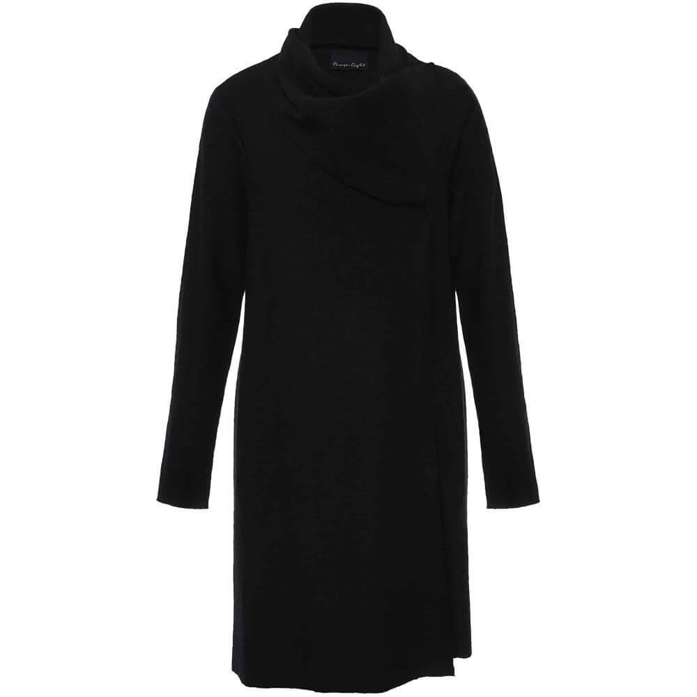 Phase Eight Black Bellona Knit Coat